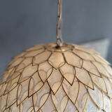 Brass and mother-of-pearl suspension