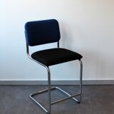 Pair of Knoll Cesca bar stools by Marcel Breuer