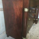 Commode style empire en palissandre