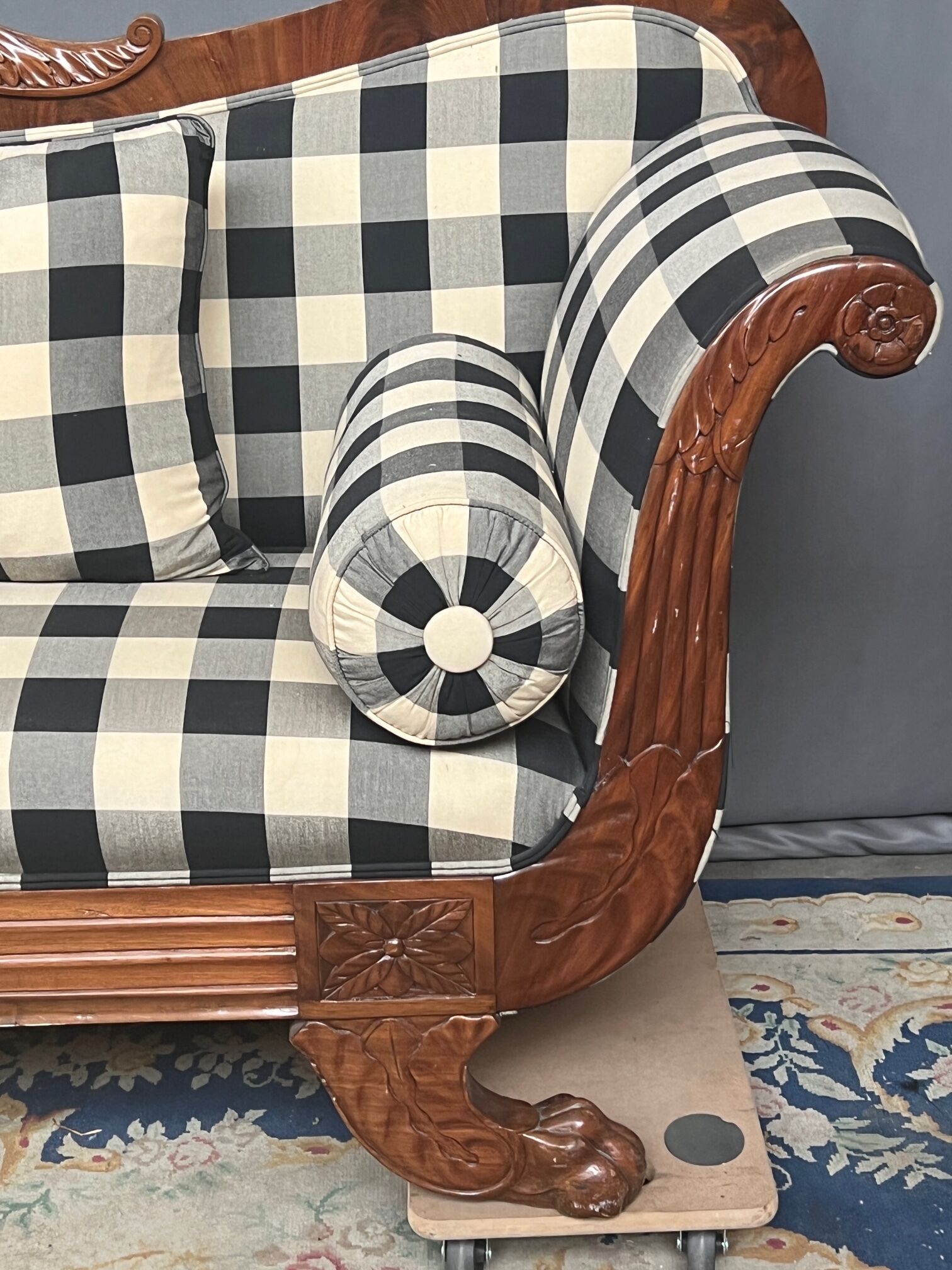 Empire style sofa.