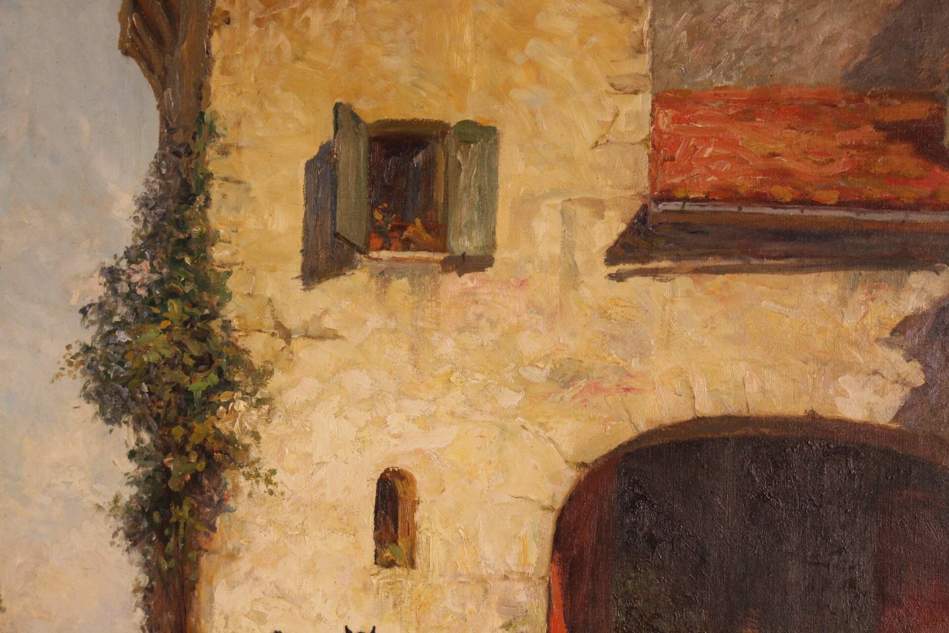 Peinture 19e siècle de Witting
