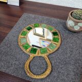 Miroir plomb et talosel,  Irena Jaworska, élève de Line Vautrin