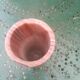Vase en onyx rose