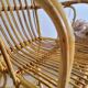 Vintage rattan armchair