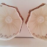 Pair of vintage lampshades