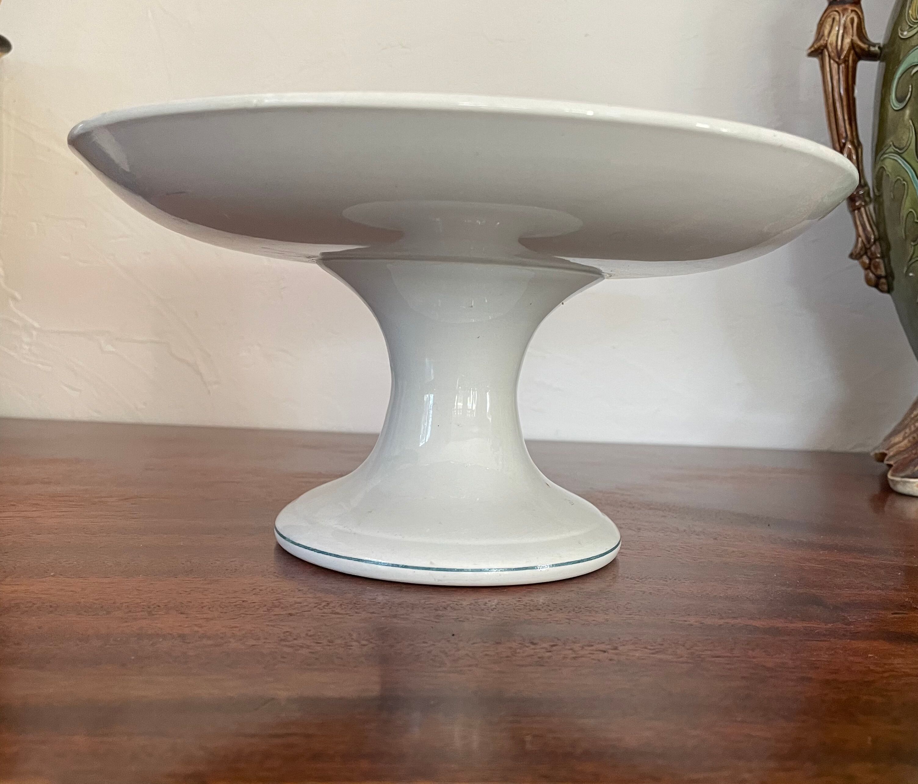 Compotier dish St Amand circa 1920