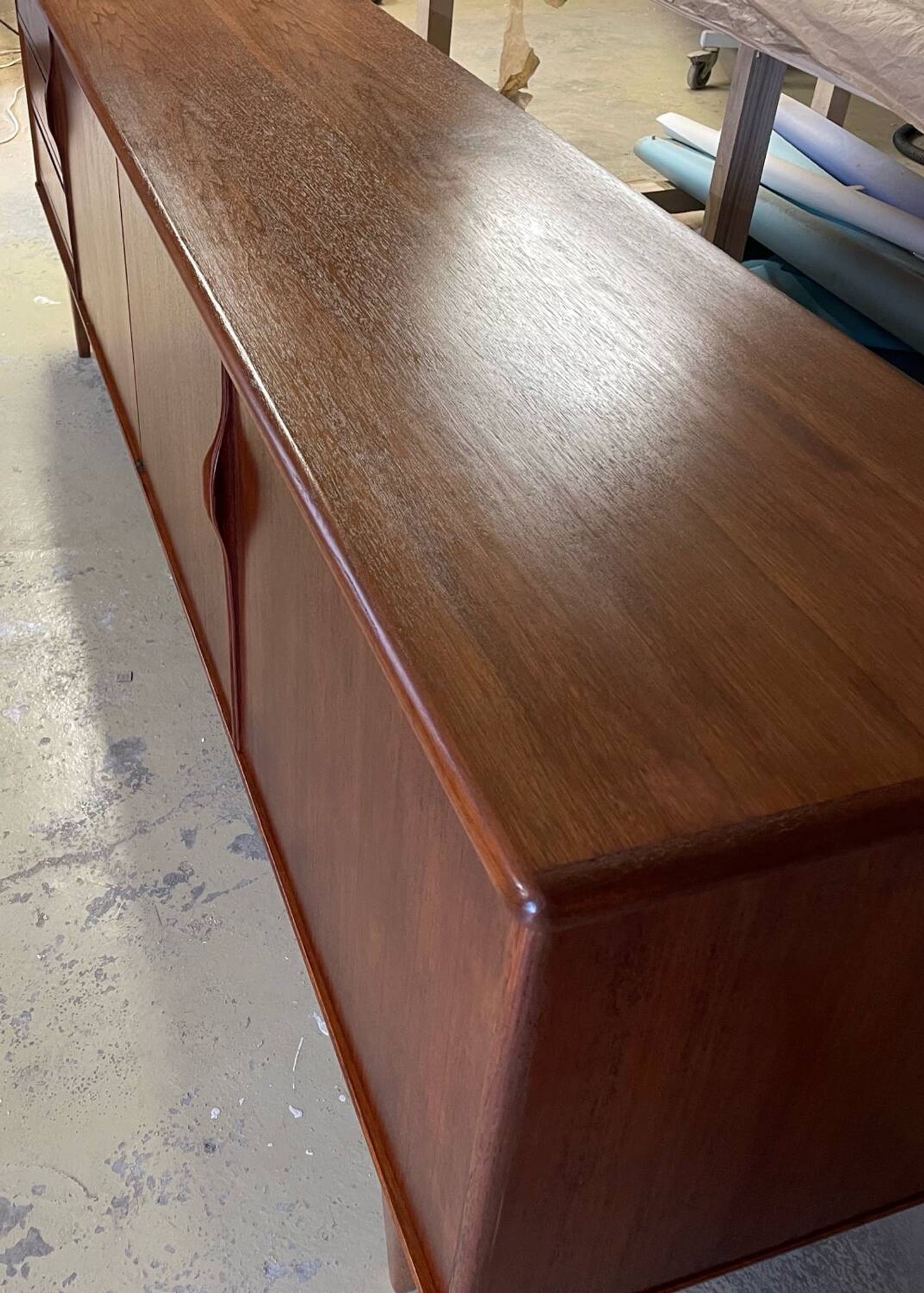 Vintage Scandinavian teak sideboard