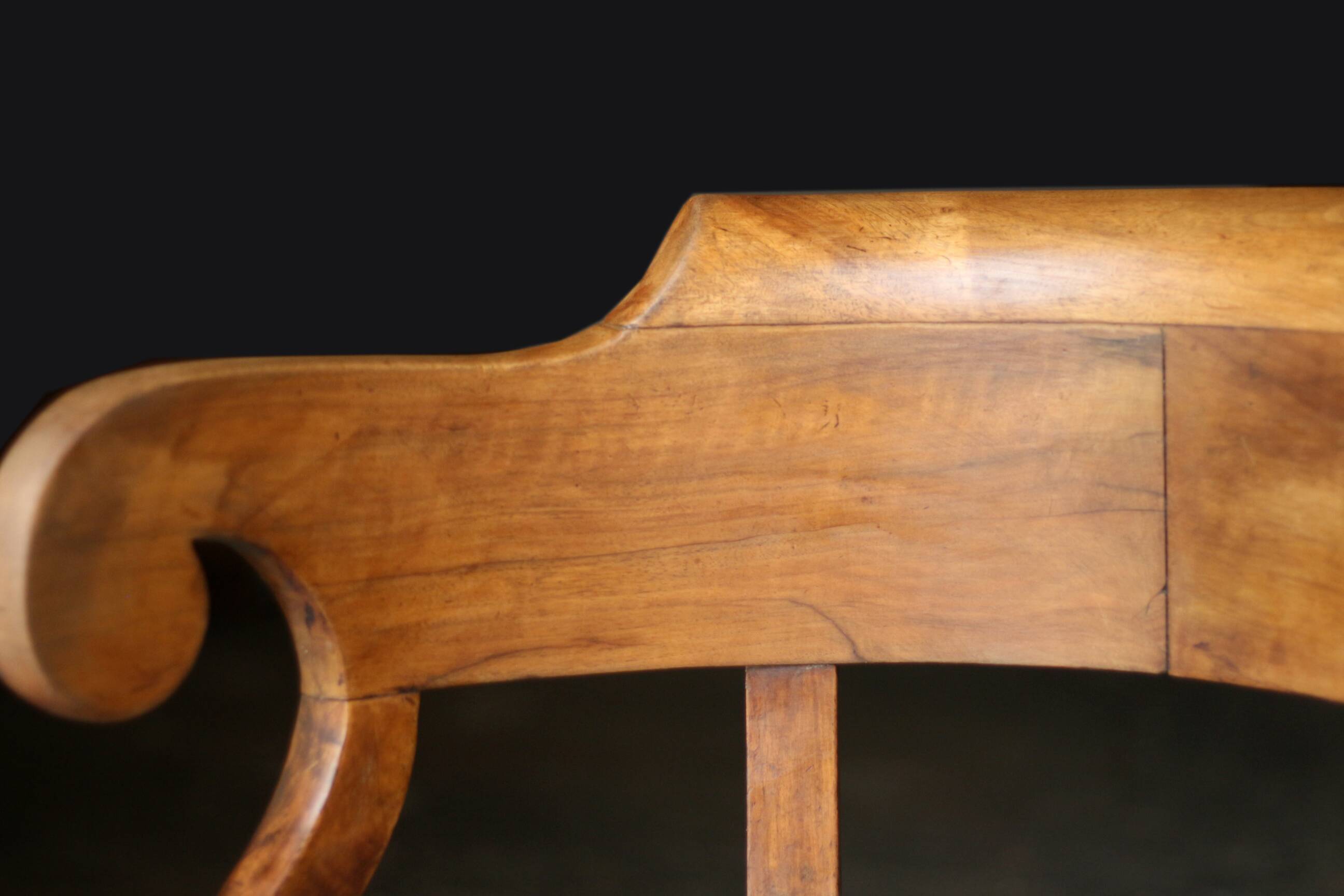 Restoration chair of the national collections. Stamped.