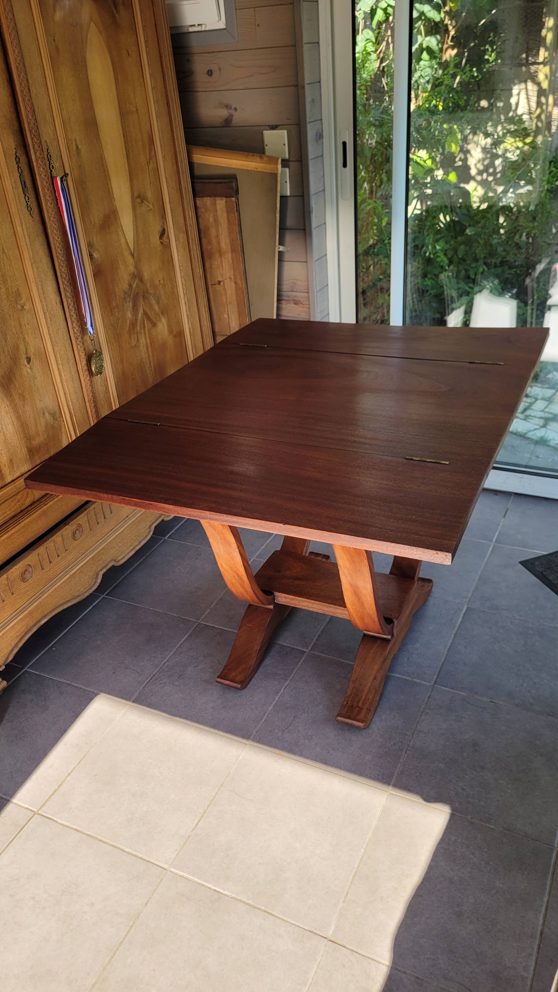 Art Deco folding table
