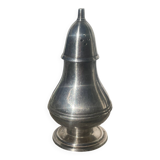 Salière ou poivrier en métal argenté