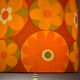 Corolles orange lampshade 1970