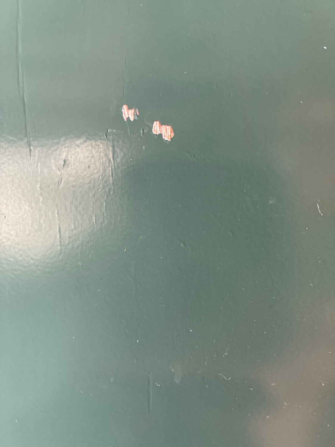 Blue Fritz Hansen chair