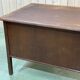 60s English flat desk in oak