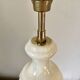 Alabaster lamp base 1950