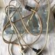 Pair of glass block lamps