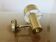 Jo Hammerborg wall lamp in brass, Denmark, 1970s.