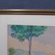 JL PONT (20th century) "Hilly Landscape" Signed watercolour