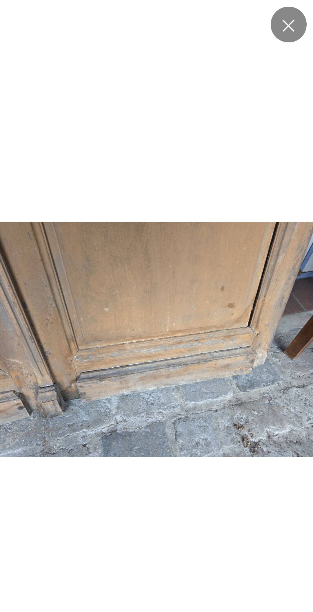 Pair of old Art Nouveau doors