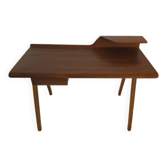 Vintage Scandinavian desk – 1960s/70s – Veneered wood