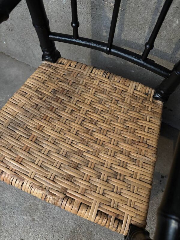 Fauteuil enfant style Napoléon III