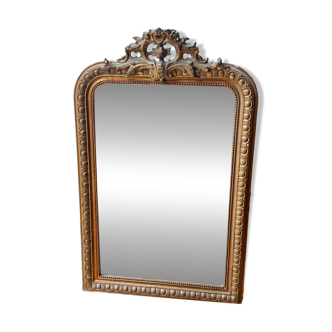Miroir ancien doré
