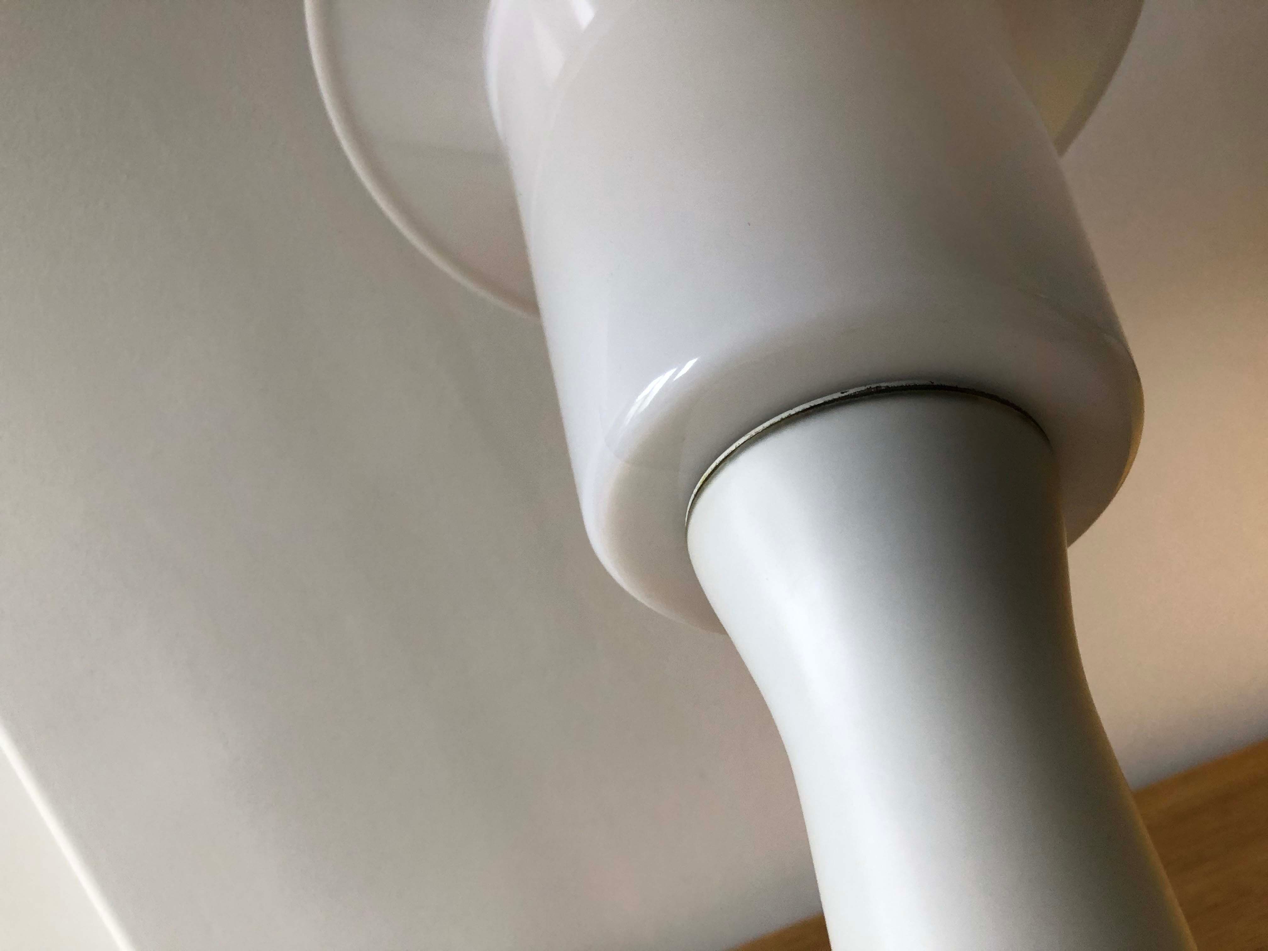 Opalin glass lamp by Östen Kristiansson & Uno Kristiansson for Luxus Vittsjö  1960