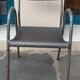 Metal armchair