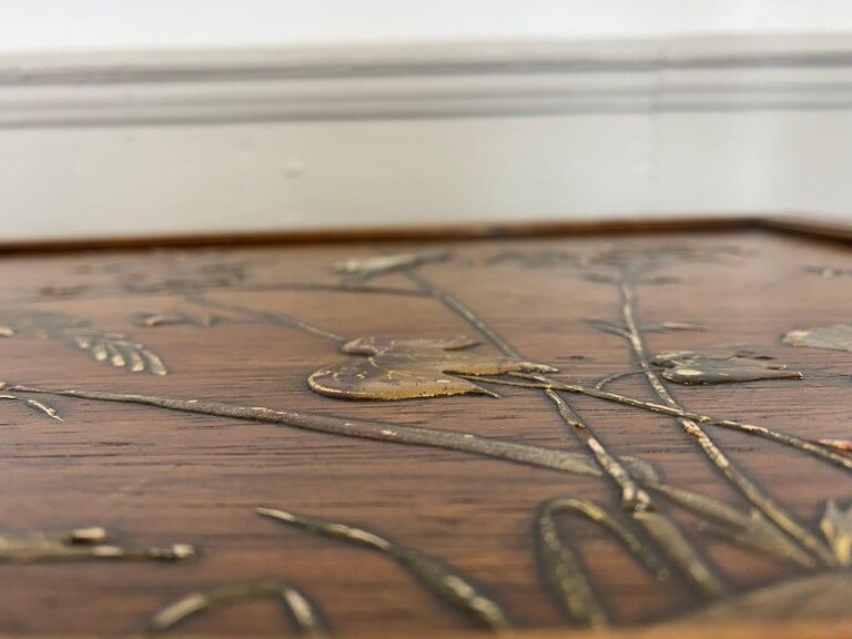 Bailly Théroux Lacquered side table of Japanese inspiration late nineteenth century