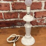 Alabaster lamp base