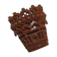 Wooden coquetier