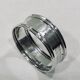 Silver towel ring