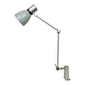 Grey Industrial Table Lamp from Elektrosvit, 1970s