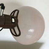 Vintage Ronéo desk with Guzzini lamp