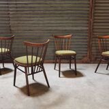 Suite of 4 chairs Antonin Suman for Tatra Nabytok 1960