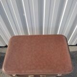 Brown vintage suitcase