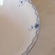 Large Terre de Fer salad bowl, Saphir model, Sarreguemines, French manufacturer