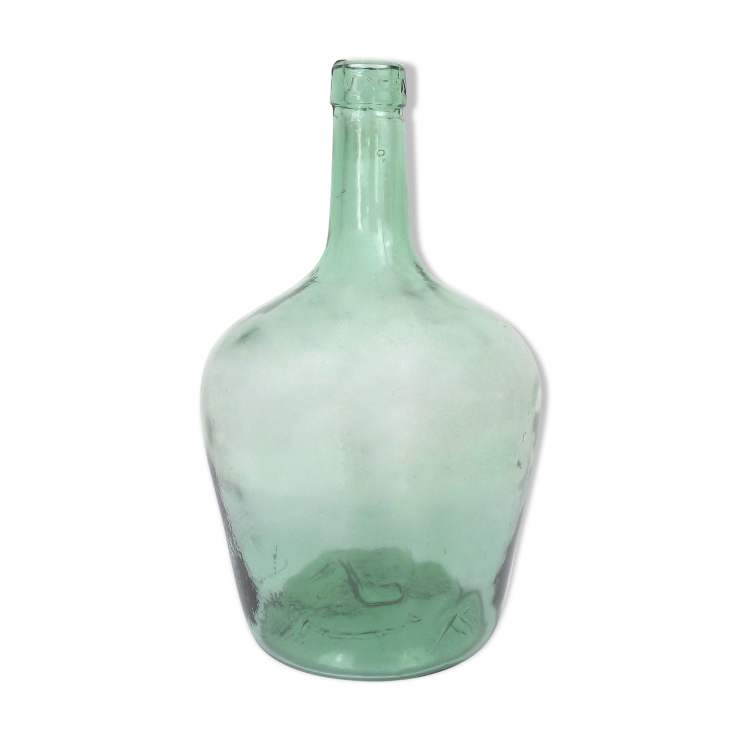 Blue green demijohn