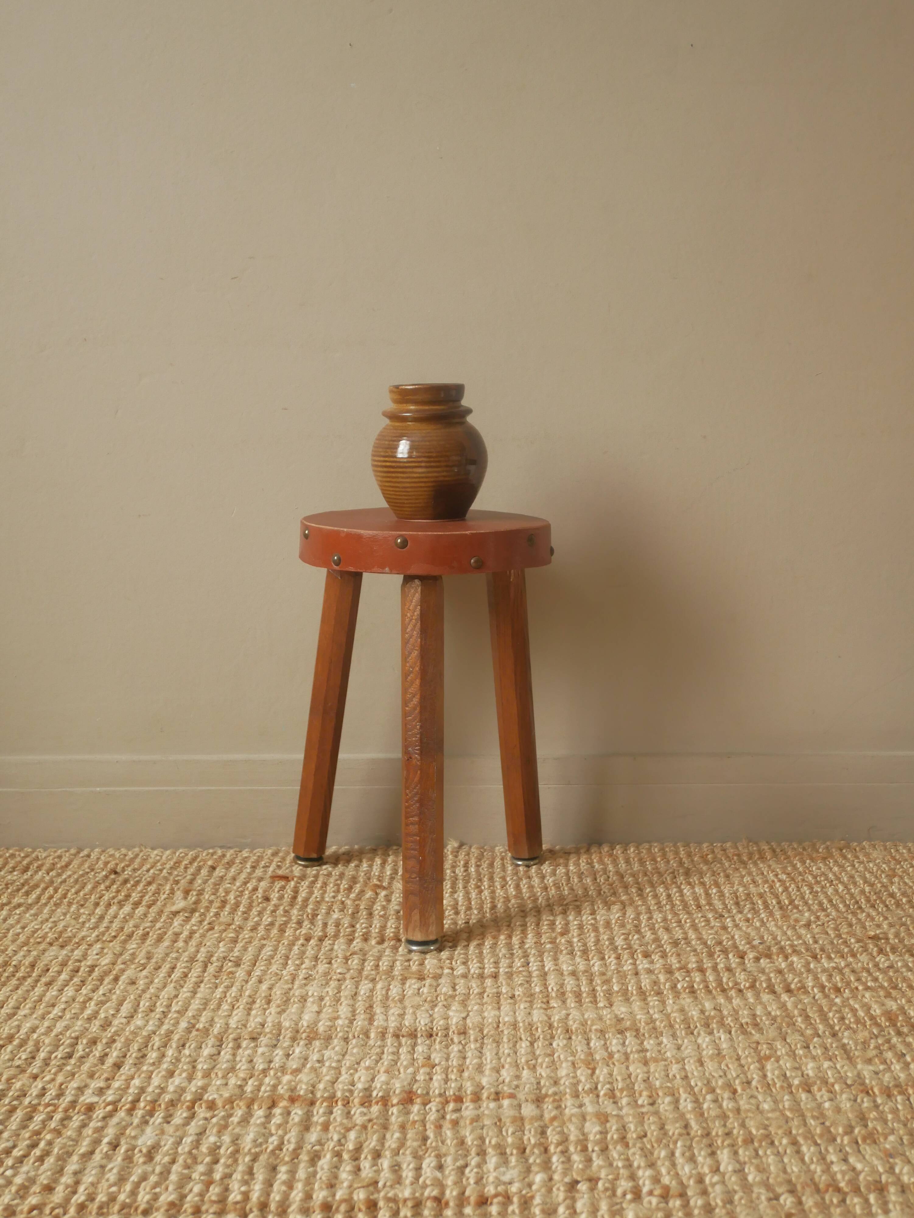 Ceramic vase handmade pottery artisanal production Scandinavian country decoration