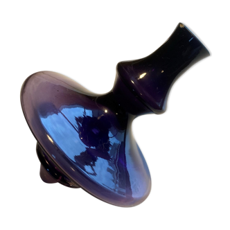 Vase toupie Christian Tortu, violet
