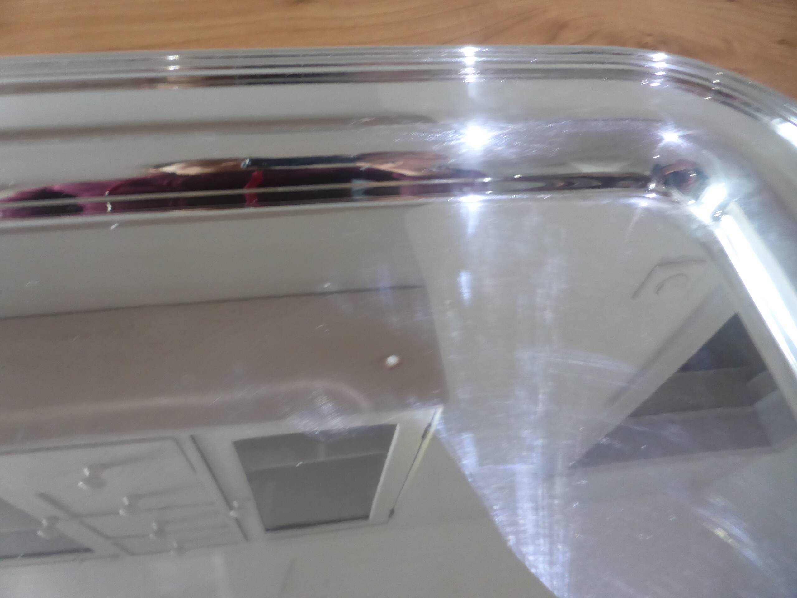 Silver-plated metal tray Cesa 240567