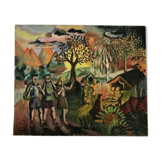 Ancient painting