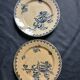 14 dinner plates + 2 "Chardons" dishes from Gien