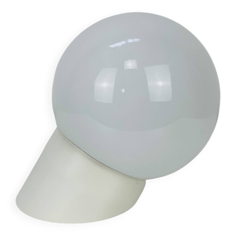 Applique boule opaline vintage