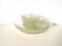 Art Deco dessert service in uraline, salad bowl and cup