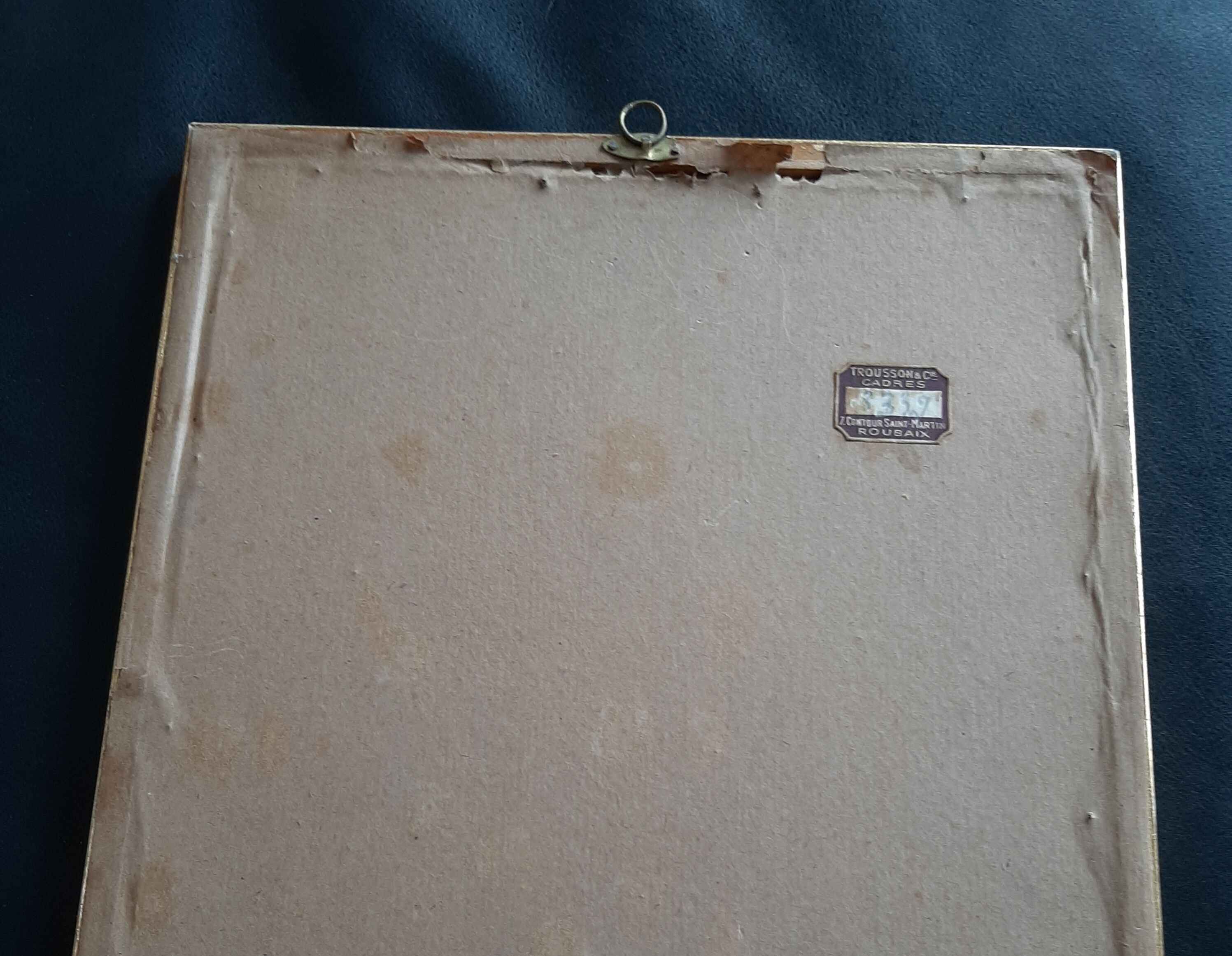 Ancient butterfly frame