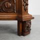 Flemish renaissance "beeldenkast" cabinet in oak wood Antwerp, ca. 1630