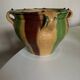 Planter cover in glazed clay South West