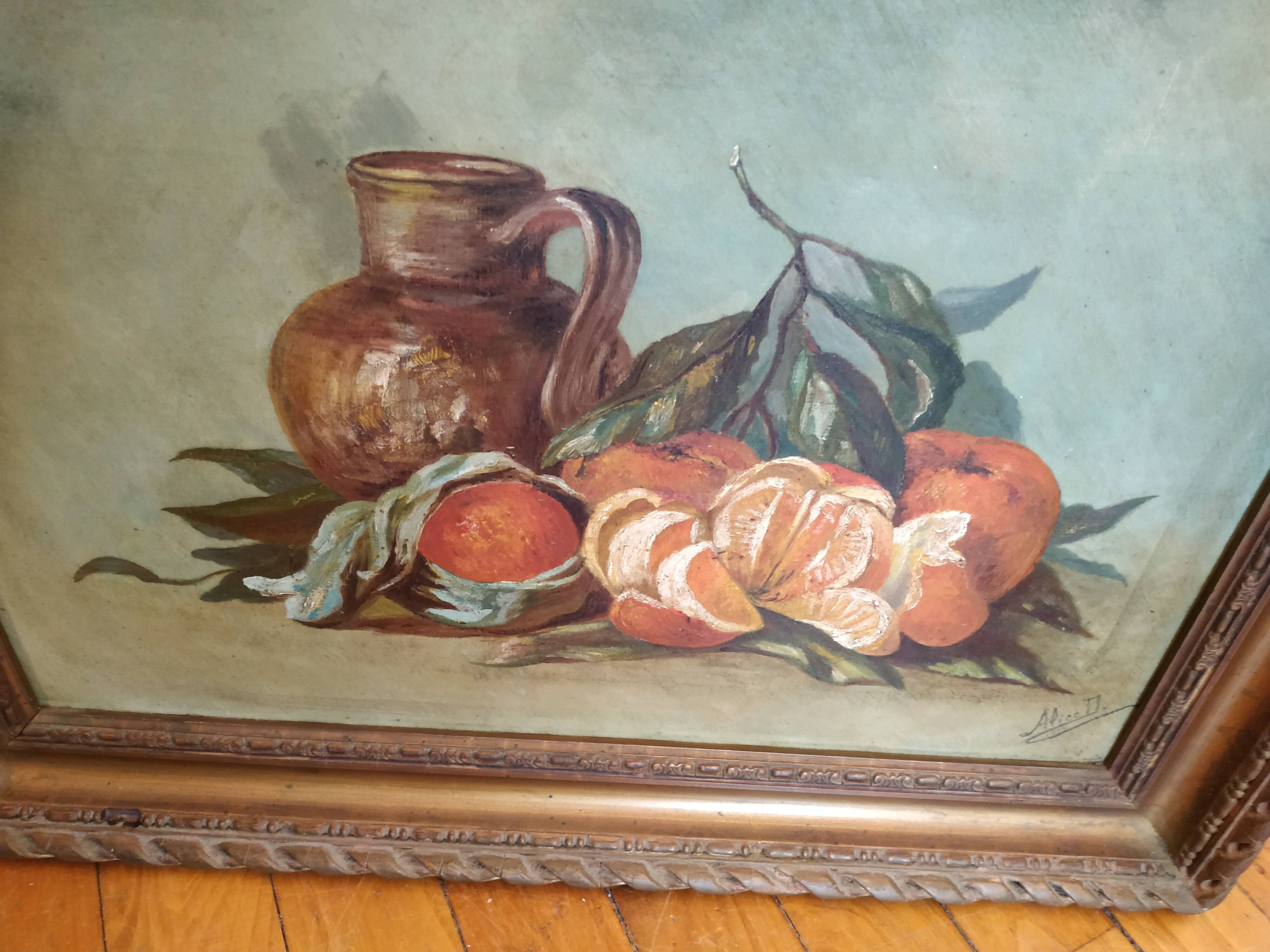 Still life with fruit