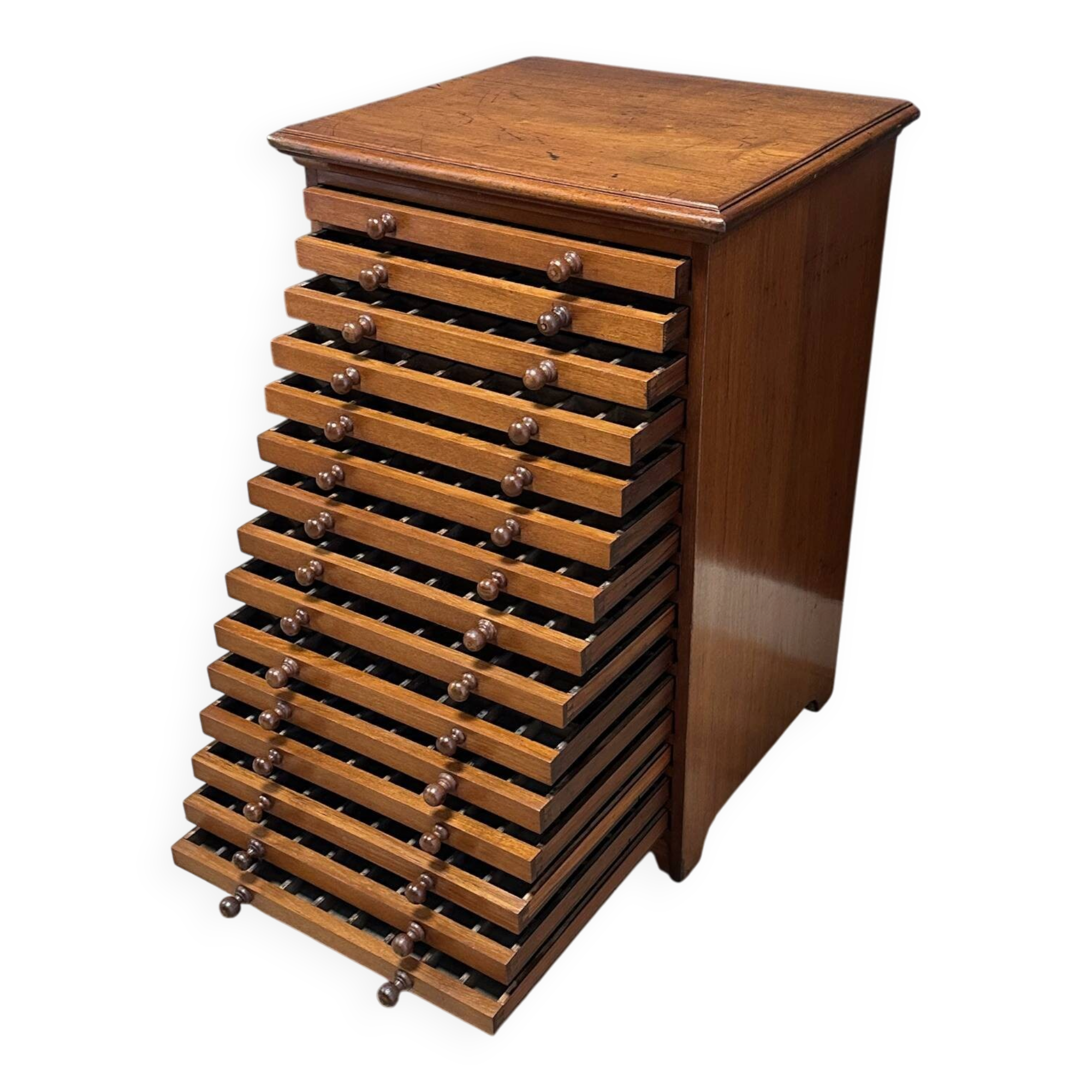Antique collectors cabinet