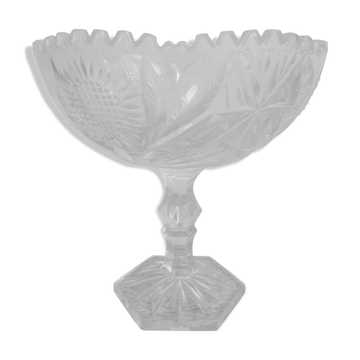 molded crystal foot cup